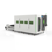 Machine de découpe laser à fibre CNC 4000x2000mm pour tôles et tubes métalliques, modèle Y2-4020, accélération 1.5G, double usage