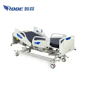 BAE503 ABS 패널 병원 전기 ICU 환자 침대 일본에서 다섯 기능