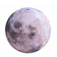 Logotipo inflable personalizado, modelo de aire de astronauta, modelo de planeta Lunar, cohete, Nave espacial, tema espacial, decoración