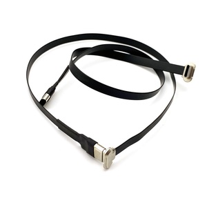 90度Type-cオス-メスUSBC 200mm300mmソフトフラットFPCUSB2.0PDケーブル - Product Image 2