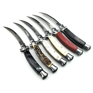 Độ Cứng Cao AKC Cong Dao Xách Tay Trọng Lượng Nhẹ Cho Ngoài Trời Cắm Trại Survival Gỗ Mafia Chiến Thuật Gấp Dao - Product Image 2