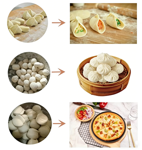 Máquina Cortadora de Masa de Pan para Mesa, Cortadora Automática de Masa, Redondeadora de Masa, Máquina Redondeadora y Divisora de Bolas de Pizza - Product Image 5