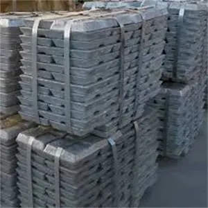 Los más vendidos 99.995 Lingote de zinc de fábrica Lingote de zinc de aleación