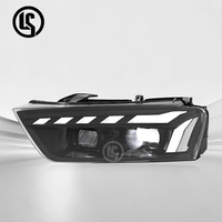 Phares à LED avec lentille LS pour Audi Q3 13-18 – Kit de modernisation d'éclairage automobile avec clignotants et feux de jour (DRL) – Accessoires automobiles