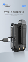 Radio POC avec fonction WiFi+ GPS 4G LET en option, carte SIM, portée longue distance 5000 km, talkie-walkie
