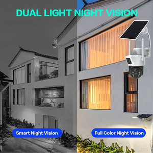 Eseecloud V380 Pro năng lượng mặt trời Powered an ninh PTZ CCTV <span class=keywords><strong>Camera</strong></span> Ống kính kép không dây ngoài trời wifi 4 Gam thẻ Sim CMOS cảm biến năng lượng mặt trời máy ảnh - Product Image 3