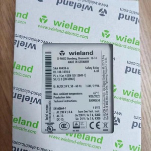 Relé de Seguridad Wieland SNA 4043K A AC DC 24V 50 60Hz Hecho en Alemania - Product Image 2