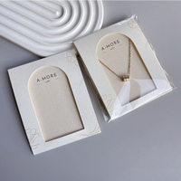 Cartes de présentation de bijoux personnalisées en gros avec logo sur mesure, impression numérique et options d'emballage sur mesure