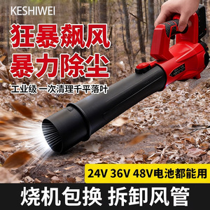 Keswei Industrial Cordless Blower High Power Lithium Battery Dust Leaf Snow Cleaner ABS Material - Product Image 5