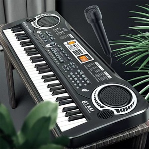 Orgue électrique multifonction à 61 touches, clavier de piano jouet, instrument de musique, jouets de piano pour enfants avec microphone - Product Image 2