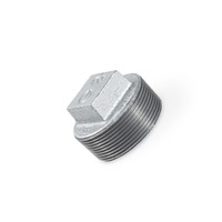 Raccord de tuyauterie à filetage mâle haute pression TSP, coude NPT 90° en fonte malléable forgée, hexagonal rétro