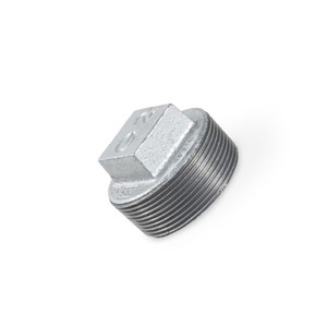 ข้อต่อท่อเกลียวนอก TSP ชนิด NPT Class 150 ข้องอ 90 องศา เหล็กหล่ออ่อน รูปทรงหกเหลี่ยมแบบย้อนยุค - Product Image 2