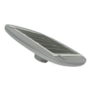 30W 60W Yard <span class=keywords><strong>Home</strong></span> Landscape Outdoor Decorations Elliptic Square Disk Post 100W LED Solar Garden Light for <span class=keywords><strong>Depot</strong></span> - Product Image 2