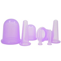 Ensemble de gobelets de Massage en Silicone Anti-Cellulite, sous vide, produits de santé, ventouses personnelles chinoises, 7 pièces