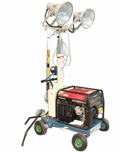Chiếu sáng di động cao 5m 7m Đèn hiệu năng lượng mặt trời <span class=keywords><strong>LED</strong></span> Máy phát điện cảnh báo tháp chiếu sáng di động DIESEL tháp chiếu sáng di động cao 9 M - Product Image 5