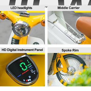 COCO Nueva Motocicleta de <span class=keywords><strong>Gasolina</strong></span> de Dos Ruedas con Carrocería Abierta para Adultos, Certificada por la CEE, con Frenos de Disco, Todoterreno, de Gran Venta - Product Image 3