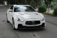 Pare-chocs avant, pare-chocs arrière et capot en fibre de résine pour kit carrosserie Maserati Ghibli