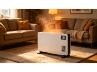 Chauffage infrarouge intelligent 2300W pour maison connectée, contrôlé par application, portable, pour intérieur, couverture de 23 à 275 m²