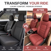 Sièges de voiture électriques universels en cuir avec ventilation, chauffage et massage pour Mercedes-Benz Vito Sprinter Van Business Van