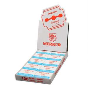 Outil de manucure lame d'éplucheur de semelle lame d'éplucheur de peau de pied d'ongle une boîte100 pièce pack couteau de pied - Product Image 2