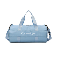 Sac de nuit étanche pour femmes, compartiment à chaussures, sac de voyage à la mode pour extérieur, couleur rose, personnalisé