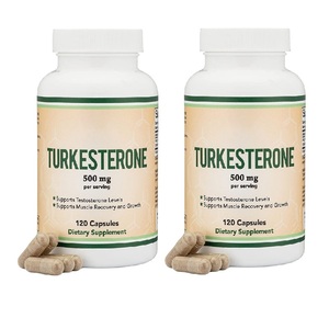 Tabletas de Turkesterona de Marca Privada, Extracto al 10% y 40%, Cápsulas de Turkesterona de 500 mg - Product Image 1