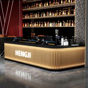 Mostrador de Cafetería Personalizado de Fábrica con Iluminación LED |   Diseño e Instalación Llave en Mano para Cafeterías, Duradero, de Alta Calidad y Ecológico - Product Image 4