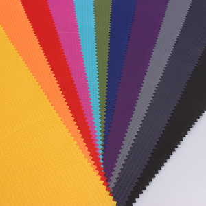 <span class=keywords><strong>Tela</strong></span> de tafetán impermeable para tienda, tejido a cuadros de poliéster, PU, PVC, 170T/190T/210T/230T/260T, recubierto de PA, para forro de bolsa - Product Image 5