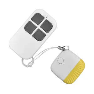 El mejor buscador de llaves 2023 Mini localizador portátil Llavero de alarma antipérdida 90Db Silbato Buscador de llaves inalámbrico con intermitente remoto