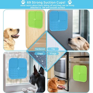 Wholesale <b>Silicone</b> Treatment Bowl Pet Slow Feeder <b>Mats</b> for Anxiety Dog Lick <b>Mat</b> - Product Image 4