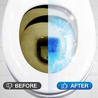Deux Parfums Pastilles Nettoyantes Longue Durée pour Cuvette de Toilettes – Détartrant et Désodorisant Ultra-Propre