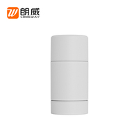 Nouvelle bouteille de déodorant parfumé en PP blanc de luxe personnalisée, 20g 35g 65g 90g, anti-transpirant pour femmes et hommes, stick déodorant solide en plastique