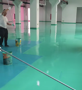<span class=keywords><strong>Peinture</strong></span> époxy pour sols à base d'eau, haute adhérence, anti-moisissure, pour béton, couleur durable, application au pinceau - Product Image 4