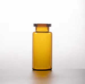 Amber 7 ml injection bottle medical glass vial bottles