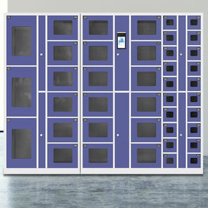 Armoire de classement intelligente automatisée avec porte en verre et 41 portes pour l'émission de consommables <span class=keywords><strong>d</strong></span>'atelier, le stockage <span class=keywords><strong>d</strong></span>'outils avec gestion RFID - Product Image 5
