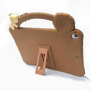 Funda Protectora para Tablet con Diseño de Oso de Dibujos Animados, Carcasa Trasera Antigolpes para Niños, Educativa - Product Image 6