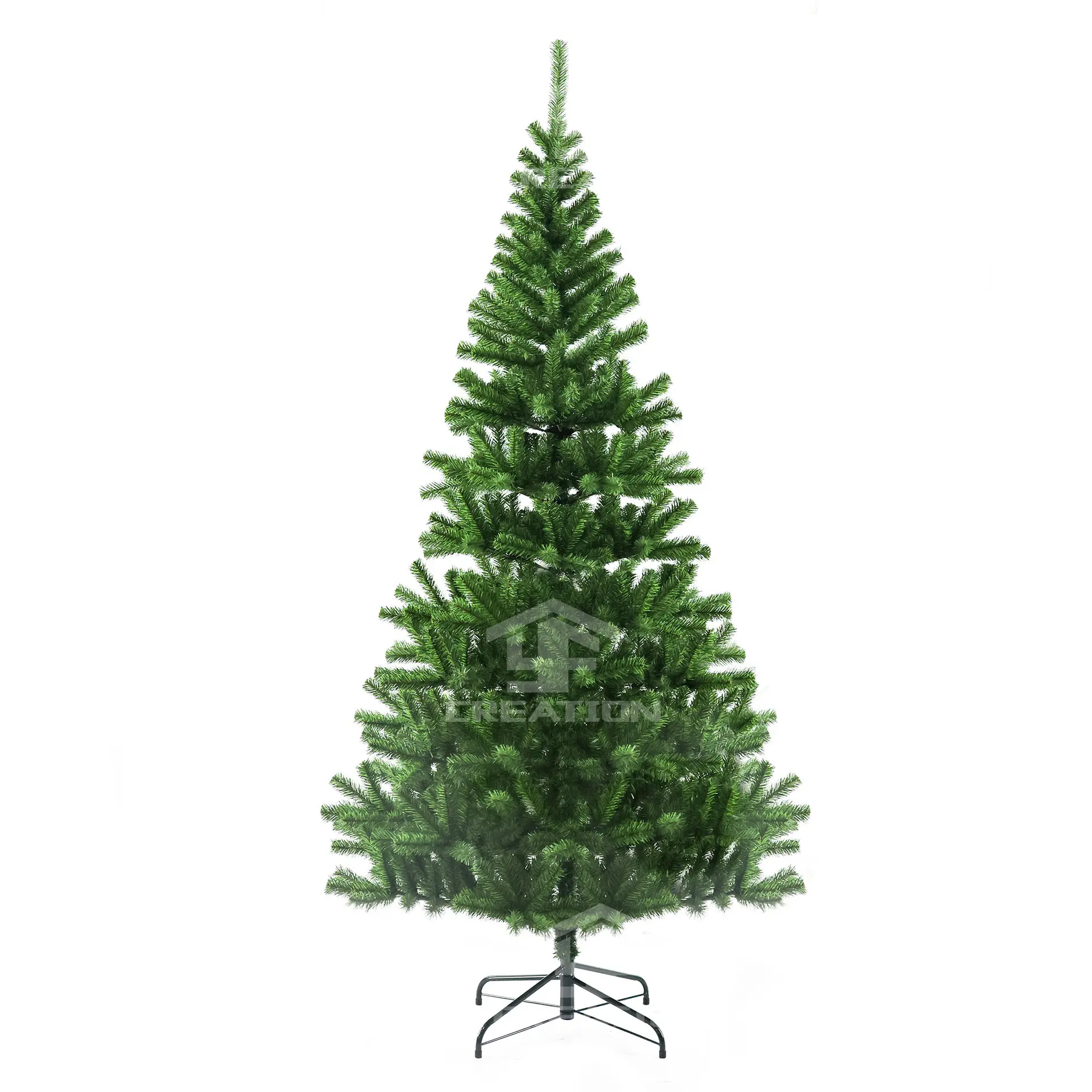 Albero di Natale 240CM verde PVC nuovo albero di fabbrica albero artificiale all'aperto