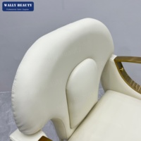 Chaise de salon de coiffure, chaise de coiffage avec pompe hydraulique, chaise de barbier pour salon de beauté, mobilier de salon