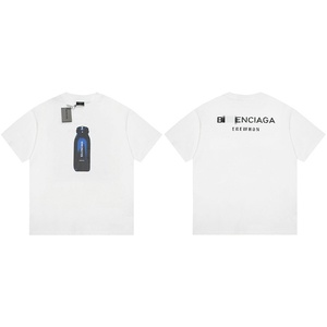 T-shirt de sport en coton pour hommes, ample, imprimé, pour la course, la gym, le fitness, la musculation, l'entraînement, l'été - Product Image 1