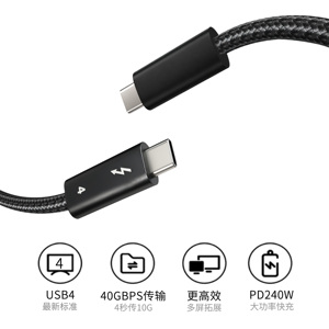 Cavo Type-C per Ricarica Rapida, Cavo Dati Type-C 240W Intrecciato USB-C - Product Image 6