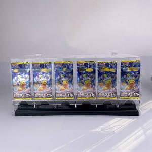 Vente en gros d'usine, cartes <span class=keywords><strong>Pokémon</strong></span> MTG TCG de haute qualité, protection UV, rangement et organisateur, distributeur de boosters à 6 emplacements - Product Image 1