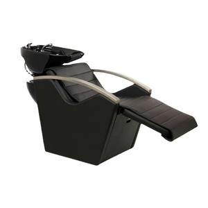 Successor 2024 Control remoto Lavadora automática de cabello Nuevo diseño Cama de salón eléctrica Reposabrazos dorados para cuero sintético - Product Image 5