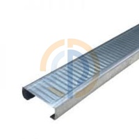 Profilé en C en zinc moderne pour plafond en plâtre, petite poutre de 12 pieds / Profilé en C en zinc 32*10mm