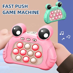 Samtoy - Juego de Rompecabezas de Descompresión con Forma de Rana de Dibujos Animados, Juego de Burbujas para Aliviar el Estrés, Consola de Juegos de Presión Rápida para Niños - Product Image 2