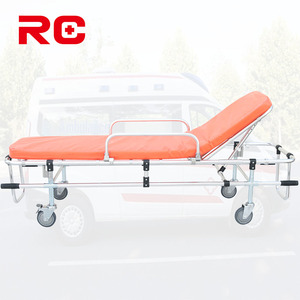 <strong>Hot</strong> Selling Lightweight Aluminum Ambulance <strong>Stretcher</strong> <strong>Emergency</strong> Medical Patient Transfer <strong>Stretcher</strong> for Hospital EMS - Product Image 5