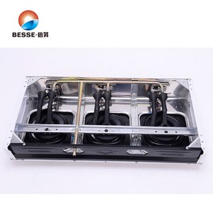 เตาแก๊สสแตนเลส 3 หัวเตา จุดติดด้วยระบบ Piezoelectric แบบพกพา สำหรับใช้ในบ้าน โรงแรม และกลางแจ้ง - Product Image 3