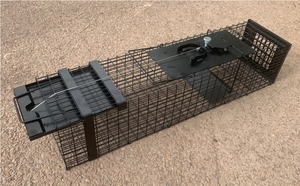 Trampa para Zorros y Animales Vivos con Malla Metálica, <span class=keywords><strong>Jaula</strong></span> Grande para Control de Plagas, Trampa para Ratones - Product Image 6