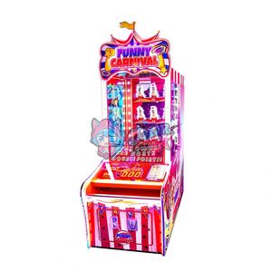 Colorful Park Nueva Máquina de Juego de Arcade Operada con Monedas para Niños: Lanzar Pelotas y Golpear al Payaso (Juego de Lotería) - Product Image 1