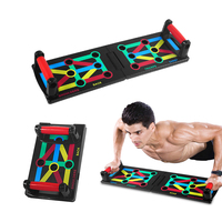 Tabla de Flexiones Plegable ABS para Gimnasio en Casa - Rack de Ejercicio 18 en 1 con Soportes para Entrenamiento Muscular