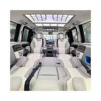 Estiramiento facial de diseño interior W447 Vito VIP para interior Maybach con USB y control remoto de resolución 4K